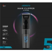 ARDESTO Машинка для стрижки HC-Y40-DBS/3.7Вт/черный+металл/дисплей