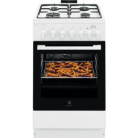 Electrolux Плита комбинированная, 58л, 50x60см, конвекция, пар, белый