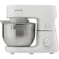 Gorenje Кухонная машина 800Вт, чаша-металл, корпус-металл, насадок-3, белый