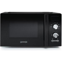 Gorenje Микроволновая печь, 20л, мех. управл., 800Вт, дисплей, черный