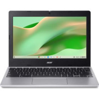 Acer Ноутбук Chromebook CB311-12H 11" IPS, Intel C N100, 4GB, F64GB, UMA, ChromeOS, серебристый