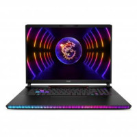 MSI Ноутбук Raider 17" QHD+, Intel i9-13950HX, 64GB, F2TB, NVD4080-12, W11, черный