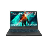 Dream Machines Ноутбук RG3050-15 15.6FHD IPS, Intel i5-12450H, 16GB, F1TB, NVD3050-4, DOS, черный