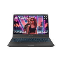 Dream Machines Ноутбук RG3050-15 15.6FHD IPS, Intel i7-12650H, 32GB, F1TB, NVD3050-4, DOS, черный