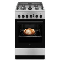Electrolux Плита газовая, 51л, 50x60см, чугун, нерж