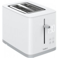 Tefal Тостер SENSE, 850Вт, пластик, LED дисплей, белый