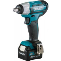 Makita Гайковерт ударный TW141DWME, акумуляторний, 10.8В CXT, 4.0 Ач х 2, CXT, 0-2600 об/мин, 145Нм, 1.2 кг, заряд. устройство, кейс