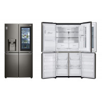 LG Холодильник с морозильной камерой Multy Doors GR-X24FMKBL