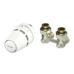 Danfoss Комплект термостатический Regus M30x1.5 + RLV-KB, 1/2", угловой