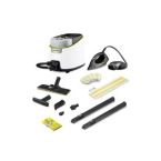 Karcher Пароочиститель SC 4 Deluxe Iron, 2200Вт, 1300мл, 4Бар, утюг, швабра, белый