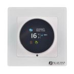 Navin Терморегулятор EH20R-16A 5...35 °C для теплого пола электронный Wi-Fi Tuya, Smart Life встроенный проводной датчик 16A 230В белый