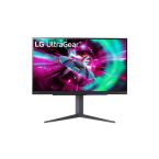 LG Монитор 27" 27GR93U-B 2xHDMI, DP, USB, Audio, IPS, 3840x2160, 144Hz, 1ms, DCI-P3 95%, G-SYNC, FreeSync, Pivot, HDR400
