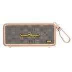 2E Портативная акустическая система 2E SoundLegend 80Вт, BT 5.3, TWS, FLAC, MP3, WAV, EQ, Power Bank, IPX6, RGB, Коричневый