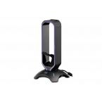 2E Gaming Подставка 3в1 для гарнитуры Headset Stand RGB USB Black