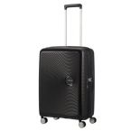 American Tourister Валіза American Tourister, Soundbox, поліпропілен, середня, 67см, 71.5/81л, TSA, 4 колеса, EXP, чорний