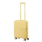 American Tourister Валіза American Tourister, Soundbox, поліпропілен, мала, 55см, 35.5/41л, TSA, 4 колеса, EXP, пастельно-жовтий