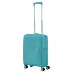 American Tourister Валіза American Tourister, Soundbox, поліпропілен, мала, 55см, 35.5/41л, TSA, 4 колеса, EXP, бірюзовий