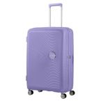 American Tourister Валіза American Tourister, Soundbox, поліпропілен, велика, 77см, 97/110л, TSA, 4 колеса, EXP, лавандовий