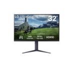 LG Монітор LG 31.5" 32GS85Q-B 2xHDMI, DP, USB, Audio, NanoIPS, 2560x1440, 180Hz, 1ms, DCI-P3 98%, G-SYNC, FreeSync, Pivot, HDR10