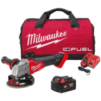 Milwaukee Шліфмашина кутова акумуляторна Milwaukee M18 FSAG125X-501BRF 125мм 18В 1x5.0А·год 8500об/хв ЗП М12-18 FС сумка 2кг