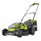 Ryobi Газонокосилка ONE+ RY18LM37A-140 18В 1х4.0А/ч, 37см EasyEdge, 25-70 см, 45л, мульчирование