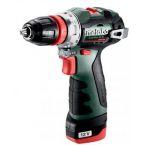 Metabo Шурпокрут-дриль POWERMAXX BS BL Q, акумуляторний, 2*12В, 2 Аг, кейс, 0.8кг
