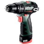 Metabo Шурпокрут-дриль POWERMAXX SB BL, акумуляторний,Li-Power, 2*12В, 2 Аг, кейс, 0.7кг