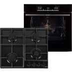 Комплект Gorenje (духовка електрична BO6735E02BK + поверхня газова G641EB)