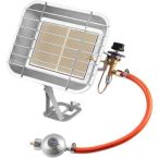 Neo Tools Обігрівач газовий Neo Tools, 4.6кВт, 218-355г/год, 37мбар, редуктор, шланг 40см