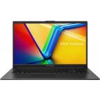 ASUS Ноутбук Vivobook GO E1504GA-BQ114 15.6" FHD IPS, Intel i3-N305, 8GB, F512GB, UMA, noOS, Черный