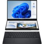 ASUS Ноутбук Zenbook DUO UX8406CA-QL214X 14" FHD OLED, Intel Ultra 7 255H, 32GB, F2TB, UMA, Win11P, Серый