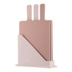 ARDESTO Набір дошок кухонних на підставці Ardesto Fresh, 3шт, 24.1х33х7.9см, пластик