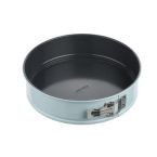 ARDESTO Форма для выпечки Tasty baking, 24х6,5см, углеродистая сталь, разъемная, круглая, серо-голубой