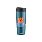 ARDESTO Термочашка Coffee time Red Cat 450 мл, нержавеющая сталь, синий