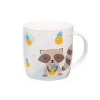 ARDESTO Чашка Cute raccoon, 350 мл, фарфор