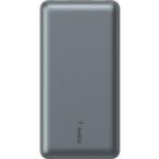 Belkin Портативное зарядное устройство Power Bank 10000мАч, 15Вт, 2хUSB-A/USB-C, серый
