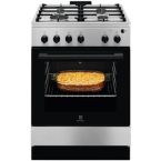 Electrolux Плита газовая, 59л, 60x60см, нерж