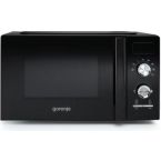 Gorenje Микроволновая печь, 20л, мех. управл., 800Вт, дисплей, черный