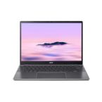 Acer Ноутбук Chromebook Plus CB514-5HT 14" WUXGA IPS Touch, Intel i5-1334U, 16GB, F512GB, UMA, ChromeOS, серый
