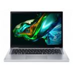 Acer Ноутбук Aspire 3 Spin 14 A3SP14-31PT 14" WUXGA IPS Touch, Intel P N200, 8GB, F256GB, UMA, Lin, сріблястий