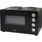 Gorenje Мини печь, 30л, 52x32х40.5см, 2 електрич. комф., черный