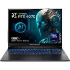 Dream Machines Ноутбук RG4070-16 16FHD+ IPS, Intel U7-155H, 32GB, F1TB, NVD4070-8, DOS, черный