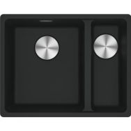 Franke Мойка кухонная Franke Maris, фрагранит, прямоуг., без крыла, 553х433х200мм, чаша- 1.5, под столешницу, MRG 160, черный матовый