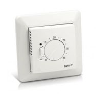 DEVI Терморегулятор DEVIreg 532 ELKO, 85х85мм, 15A, белый