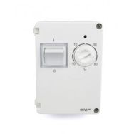 DEVI Терморегулятор DEVIreg 610 (-10+50C), датчик на проводе 3м, электронный, на DIN рейку, макс 10А