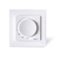 DEVI Терморегулятор DEVIreg Room +4...45° механический программируемый Bluetooth встроенный 16A 230В белый