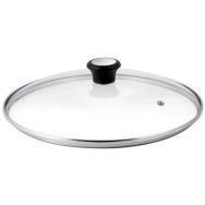 Tefal Крышка, 24см, стекло, нержавеющая сталь, бакелит, прозрачный