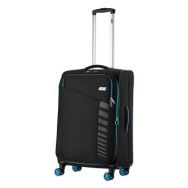2E Валіза 2E, Trek, поліестер, середня, 64/78л, TSA, 4 колеса, EXP, чорний