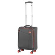2E Валіза 2E, Trek, поліестер, мала, 35л, TSA, 4 колеса, сірий