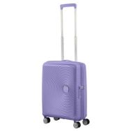 American Tourister Валіза American Tourister, Soundbox, поліпропілен, мала, 55см, 35.5/41л, TSA, 4 колеса, EXP, лавандовий